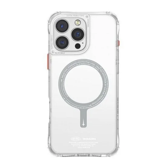 Cover Iphone 16 Pro Saido Mag-Charge Skinarma - Clear
